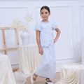 The Canvas Collection Girl Amelia Kurung Set Baby Blue Lace - Umbi