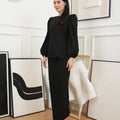 The Canvas Collection Women Amelia Kurung Set Black Lace - Umbi