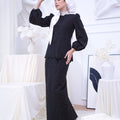 The Canvas Collection Women Amelia Kurung Set Black Lace - Umbi