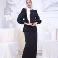 The Canvas Collection Women Amelia Kurung Set Black Lace - Umbi