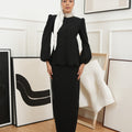 The Canvas Collection Women Amelia Kurung Set Black Lace - Umbi