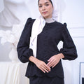 The Canvas Collection Women Amelia Kurung Set Black Lace - Umbi