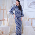 The Canvas Collection Women Amelia Kurung Set Navy Blue Lace - Umbi