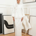 The Canvas Collection Women Amelia Kurung Set White Lace - Umbi