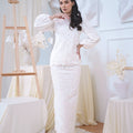 The Canvas Collection Women Amelia Kurung Set White Lace - Umbi