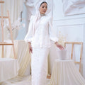 The Canvas Collection Women Amelia Kurung Set White Lace - Umbi