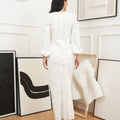 The Canvas Collection Women Amelia Kurung Set White Lace - Umbi