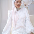 The Canvas Collection Women Amelia Kurung Set White Lace - Umbi