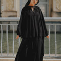 The City Breeze Pt.2 Women Airy Skirt Black - Umbi