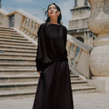 The City Breeze Pt.2 Women Loose Fit Blouse Black - Umbi