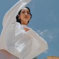 The City Breeze Pt.2 Women Loose Fit Blouse White - Umbi