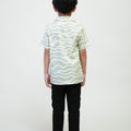 The Early Check - in Collection Boy Hawaii Shirt in Meadow Print - Umbi