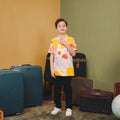 The Early Check - in Collection Boy Hawaii Shirt in Playroom Print - Umbi