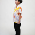 The Early Check - in Collection Boy Hawaii Shirt in Playroom Print - Umbi