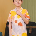 The Early Check - in Collection Boy Hawaii Shirt in Playroom Print - Umbi