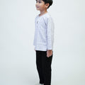 The Early Check - in Collection Boy Teluk Belanga in Ballroom Print - Umbi