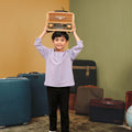 The Early Check - in Collection Boy Teluk Belanga in Lilac - Umbi