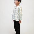 The Early Check - in Collection Boy Teluk Belanga in Meadow Print - Umbi