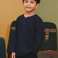 The Early Check - in Collection Boy Teluk Belanga in Midnight Blue - Umbi