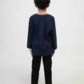 The Early Check - in Collection Boy Teluk Belanga in Midnight Blue - Umbi