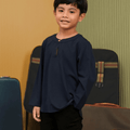 The Early Check - in Collection Boy Teluk Belanga in Midnight Blue - Umbi