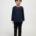 The Early Check - in Collection Boy Teluk Belanga in Midnight Blue - Umbi