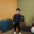 The Early Check - in Collection Boy Teluk Belanga in Midnight Blue - Umbi