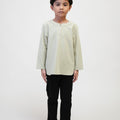 The Early Check - in Collection Boy Teluk Belanga in Mint Green - Umbi