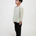 The Early Check - in Collection Boy Teluk Belanga in Mint Green - Umbi
