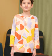 The Early Check - in Collection Boy Teluk Belanga in Playroom Print - Umbi