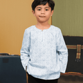 The Early Check - in Collection Boy Teluk Belanga in Snowflake Print - Umbi