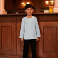 The Early Check - in Collection Boy Teluk Belanga in Snowflake Print - Umbi