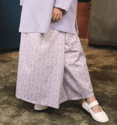 The Early Check - in Collection Girl Classic Skirt in Ballroom Print - Umbi