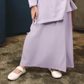The Early Check - in Collection Girl Classic Skirt in Lilac - Umbi