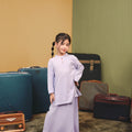 The Early Check - in Collection Girl Classic Skirt in Lilac - Umbi