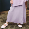 The Early Check - in Collection Girl Classic Skirt in Lilac - Umbi