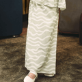 The Early Check - in Collection Girl Classic Skirt in Meadow Print - Umbi