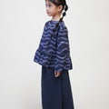 The Early Check - in Collection Girl Classic Skirt in Midnight Blue - Umbi