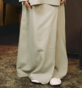 The Early Check - in Collection Girl Classic Skirt in Mint Green - Umbi