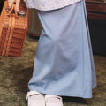 The Early Check - in Collection Girl Classic Skirt in Periwinkle Blue - Umbi