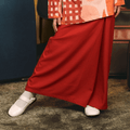 The Early Check - in Collection Girl Classic Skirt in Terracotta - Umbi