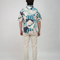 The Early Check - in Collection Men Hawaii Shirt in Lighthouse Print - Umbi