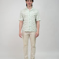 The Early Check - in Collection Men Hawaii Shirt in Meadow Print - Umbi