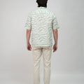 The Early Check - in Collection Men Hawaii Shirt in Meadow Print - Umbi