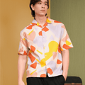 The Early Check - in Collection Men Hawaii Shirt in Playroom Print - Umbi