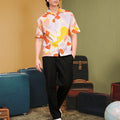 The Early Check - in Collection Men Hawaii Shirt in Playroom Print - Umbi