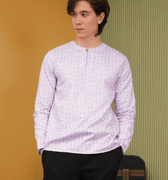 The Early Check - in Collection Men Teluk Belanga in Ballroom Print - Umbi