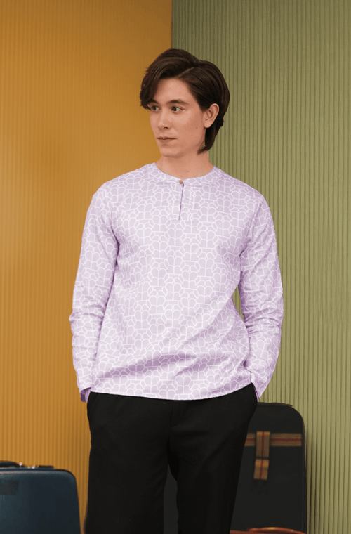 The Early Check-in Collection Men Teluk Belanga in Ballroom Print