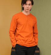 The Early Check - in Collection Men Teluk Belanga in Orange - Umbi