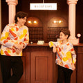 The Early Check - in Collection Men Teluk Belanga in Playroom Print - Umbi